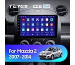 Мультимедийное устройство Teyes CC2 Plus 9.0" 4 Gb для Mazda 2 2007-2014