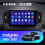 Штатная магнитола для Opel Insignia 2013-2017 Teyes CC2 Plus 9.0" (3 Gb)