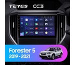 Штатная магнитола для Subaru Forester 2018-2020 Teyes CC3 9.0" (3 Gb)