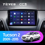 Штатная магнитола для Hyundai Tucson 2009-2015 Teyes CC3 10.2" (6 Gb)
