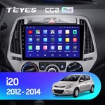 Штатная магнитола для Hyundai i20 2012-2014 Teyes CC2 Plus 9.0" (6 Gb)