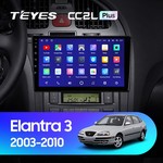 Штатная магнитола для Hyundai Elantra 2003-2010 Teyes CC2 Plus 9.0" (4 Gb)