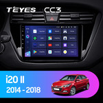 Штатная магнитола для Hyundai i20 2014-2018 Teyes CC3 9.0" (4 Gb)