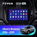Штатная магнитола для Suzuki Brezza 2016-2019 Teyes CC2 Plus 9.0" (4 Gb)
