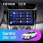 Штатная магнитола для Nissan Sentra 2012-2017 Teyes CC3 10.2" (6 Gb)