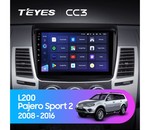 Штатная магнитола для Mitsubishi Pajero Sport 2008-2016 Teyes CC3 9.0" (4 Gb)