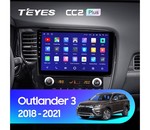 Штатная магнитола для Mitsubishi Outlander 2018-2021 Teyes CC2 Plus 10.2" (3 Gb)