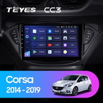 Штатная магнитола для Opel Corsa 2014-2019 Teyes CC3 9.0" (4 Gb)