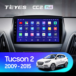 Штатная магнитола для Hyundai Tucson 2009-2015 Teyes CC2 Plus 10.2" (6 Gb)