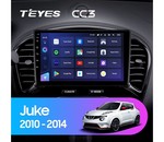Штатная магнитола для Nissan Juke 2010-2014 Teyes CC3 9.0" (6 Gb)