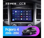 Штатная магнитола для Mitsubishi Pajero 2006-2014 Teyes CC3 9.0" (4 Gb)