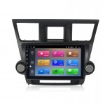 Navifly 4G LTE Android 10 8core 4+64G Car Video For Toyota Highlander 2009-2013 Car Navigation 2.5D IPS DSP built-in carplay