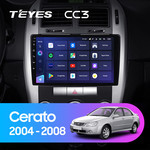Штатная магнитола для Kia Cerato 2004-2008 Teyes CC3 9.0" (4 Gb)