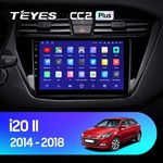 Штатная магнитола для Hyundai i20 2014-2018 Teyes CC2L Plus 9.0" (1 Gb)