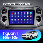 Штатная магнитола для Volkswagen Tiguan 2006-2017 Teyes CC2 Plus 9.0" (6 Gb)