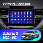 Штатная магнитола для Hyundai Solaris 2020-2021 Teyes CC2 Plus 9.0" (4 Gb)