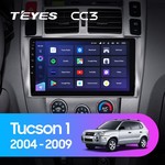 Штатная магнитола для Hyundai Tucson 2004-2009 Teyes CC3 10.2" (4 Gb)