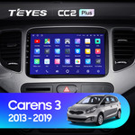 Штатная магнитола для Kia Carens 2013-2019 Teyes CC2 Plus 9.0" (4 Gb)