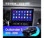Штатная магнитола для Mitsubishi Outlander 2012-2018 Teyes CC2 Plus 10.2" (4 Gb)