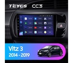 Мультимедийное устройство Teyes CC3 9.0" 4 Gb для Toyota Vitz 2014-2019