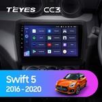 Штатная магнитола для Suzuki Swift 2016-2020 Teyes CC3 9.0" (4 Gb)