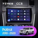 Штатная магнитола для Nissan Patrol 2010-2020 Teyes CC3 10.2" (6 Gb)