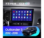 Штатная магнитола для Mitsubishi Outlander 2012-2018 Teyes CC2L Plus 10.2" (2 Gb)