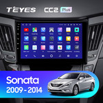 Штатная магнитола для Hyundai Sonata 2009-2014 Teyes CC2L Plus 9.0" (2 Gb)