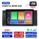 Navifly M300 3+32G Android10 Car Video For BMW E39 Car DVD Player Navigation IPS DSP Carplay Auto HD-MI