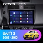 Штатная магнитола для Suzuki Swift 2003-2010 Teyes CC3 10.2" (3 Gb)