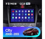 Мультимедийное устройство Teyes CC2L Plus 10.2" 1 Gb для Honda City 2008-2013