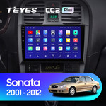 Штатная магнитола для Hyundai Sonata 2001-2012 Teyes CC2L Plus 9.0" (2 Gb)