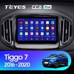 Штатная магнитола для Chery Tiggo 7 2016-2020 Teyes CC2 Plus 9.0" (3 Gb)
