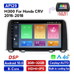 Navifly M300 3+32G Android10 Car Video For Honda CR-V 2016-2018 Car DVD Player Navigation IPS DSP Carplay Auto HD-MI