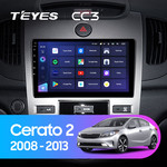 Штатная магнитола для Kia Cerato 2008-2013 Teyes CC3 9.0" (4 Gb)