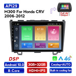 Navifly M300 3+32G Android10 Car Video For Honda CR-V 2006-2012 Car DVD Player Navigation IPS DSP Carplay Auto HD-MI