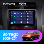 Штатная магнитола для Kia Borrego 2008-2011 Teyes CC3 9.0" (3 Gb)