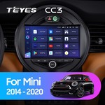 Штатная магнитола для BMW Mini 2014-2020 Teyes CC3 9.0" (4 Gb)