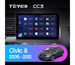 Мультимедийное устройство Teyes CC3 10.2" 4 Gb для Honda Civic 2005-2012
