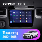 Штатная магнитола для Volkswagen Touareg 2010-2018 Teyes CC3 9.0" (3 Gb)