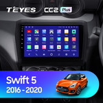 Штатная магнитола для Suzuki Swift 2016-2020 Teyes CC2 Plus 9.0" (3 Gb)