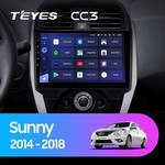 Штатная магнитола для Nissan Sunny 2014-2018 Teyes CC3 10.2" (4 Gb)
