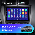 Штатная магнитола для Dongfeng S30 2011-2018 Teyes CC2 Plus 9.0" (4 Gb)