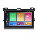 Android 10.0 IPS 2.5D Car GPS Player For Toyota Prado 120 Land Cruiser 2004-2009 support 4G LTE built-in CarPlay DSP no dvd