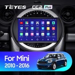 Штатная магнитола для BMW Mini 2010-2016 Teyes CC2 Plus 9.0" (6 Gb)