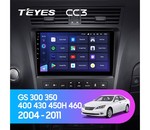 Мультимедийное устройство Teyes CC3 9.0" 3 Gb для Lexus GS 2004-2011