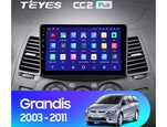 Штатная магнитола для Mitsubishi Grandis 2003-2010 Teyes CC2L Plus 9.0" (1 Gb)