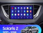 Штатная магнитола для Hyundai Solaris 2017-2018 Teyes CC2L Plus 9.0" (1 Gb)