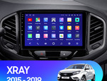 Штатная магнитола для Lada XRAY 2015-2019 Teyes CC2 Plus 9.0" (3 Gb)