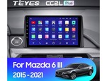 Мультимедийное устройство Teyes CC2 Plus 9.0" 4 Gb для Mazda 6 2015-2021